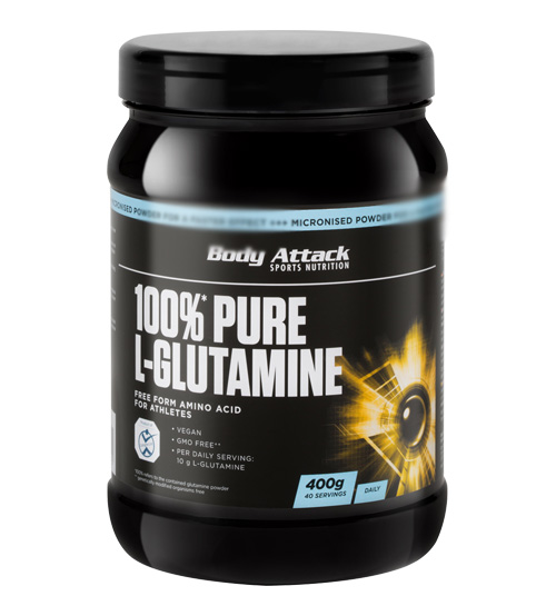 100% PURE GLUTAMINE 400gr